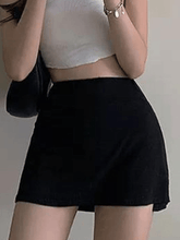 Minifalda de tenis dividida con forro